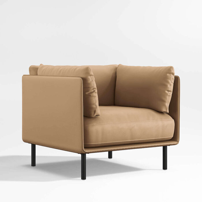 Wells Accent Chair Vegan Leather Renew Collection
