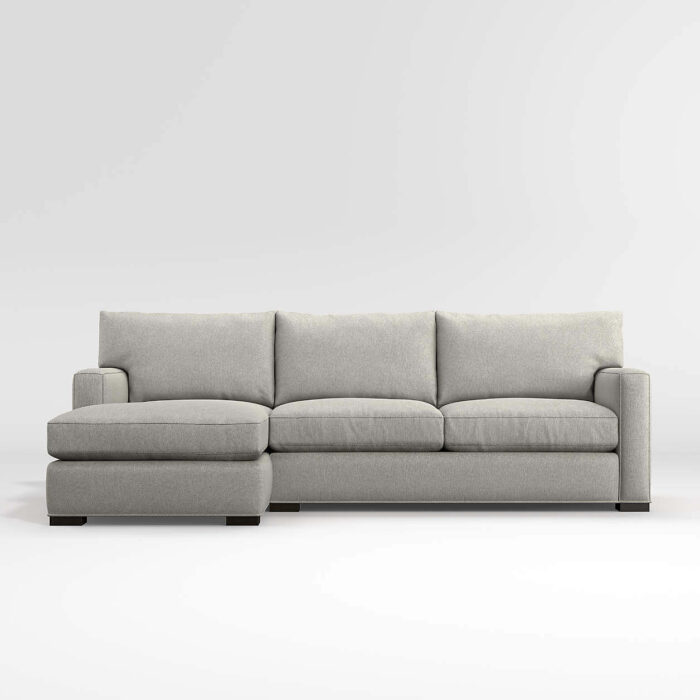 Axis Sectional Sofa Two Piece Modular Design