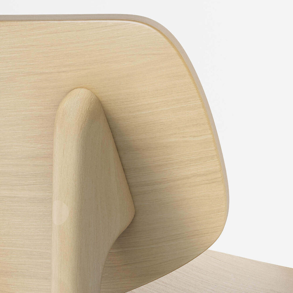 Paolo Dining Chair Natural Wood Streamlined - Image 2